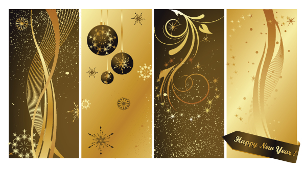 free vector Bright stars background vector